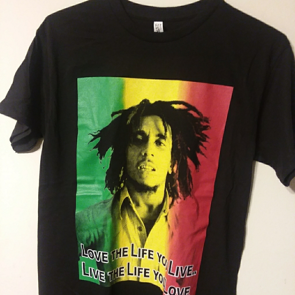 Tshirt Bob Marley Design